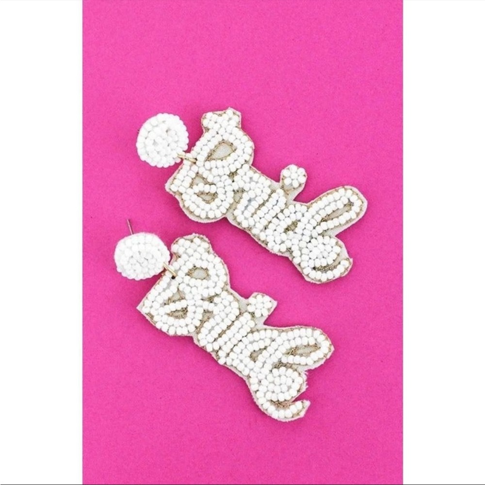 Bride earrings